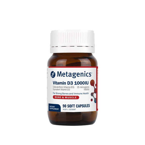 Vitamin D3 1000IU 90 Capsules